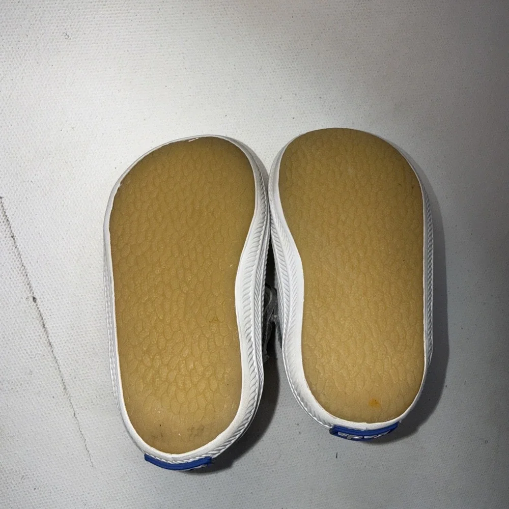 Keds Toddler Size 1 Daphne T-Strap Classic White Leather Mary Jane Girls Walking